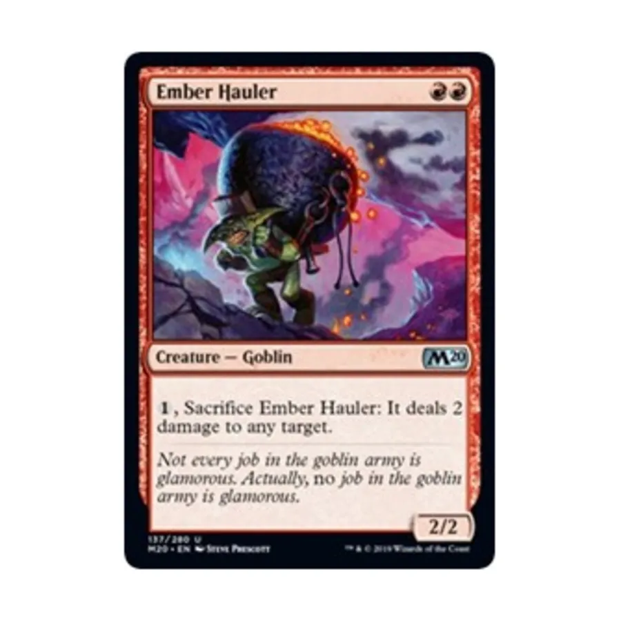 CCG Эмбер Хаулер (Ю), MTG - Core Set 2020
CCG Эмбер Хаулер (Ю), MTG - Core Set 2020