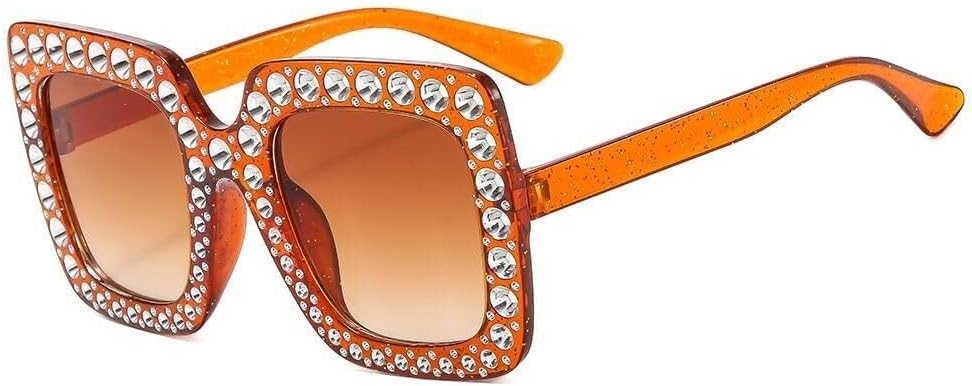 Квадратные солнцезащитные очки со стразами для женщин, большие солнцезащитные очки с кристаллами, винтажные, с защитой от УФ-излучения UV400, в стиле уличной моды LXLHWN, One Color
Квадратные солнцезащитные очки со стразами для женщин, большие солнцезащитные очки с кристаллами, винтажные, с защитой от УФ-излучения UV400, в стиле уличной моды LXLHWN, One Color