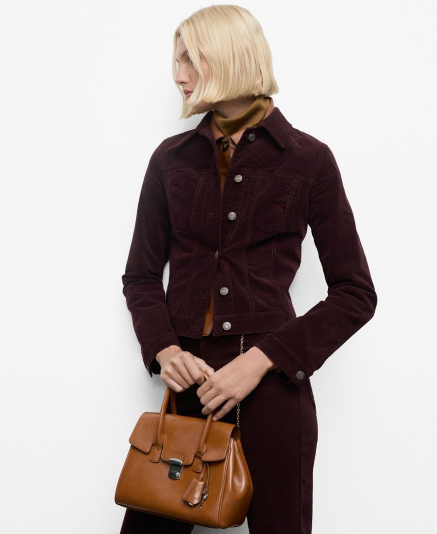 Женская бархатная куртка-бомбер с декоративными швами MANGO, Wine
Женская бархатная куртка-бомбер с декоративными швами MANGO, Wine