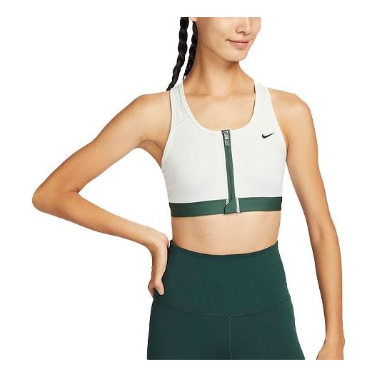 Бюстгальтер (WMNS) Nike Swoosh Medium-Support Padded Zip-Front Sports Bra 'White Green'
Бюстгальтер (WMNS) Nike Swoosh Medium-Support Padded Zip-Front Sports Bra 'White Green'