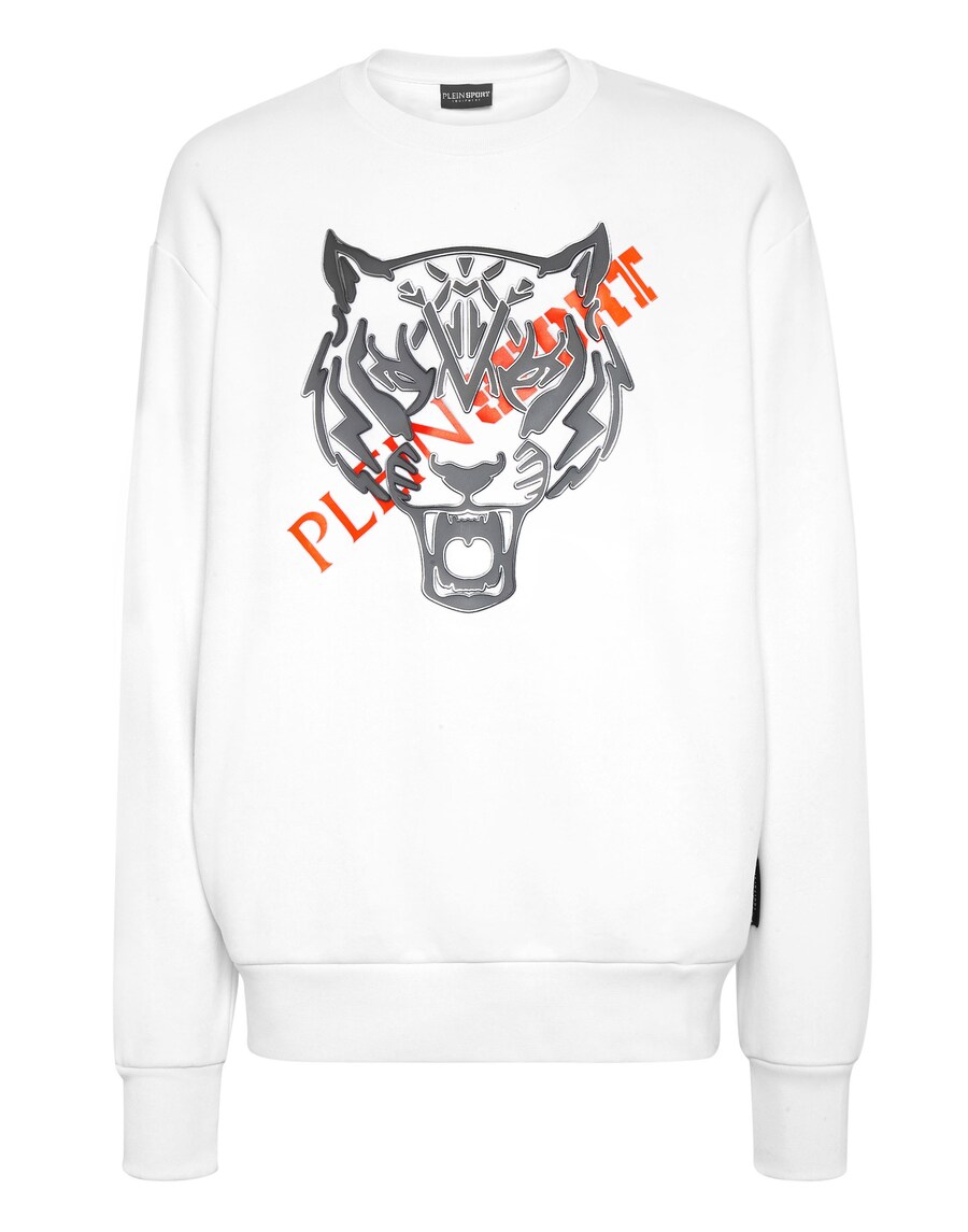 Свитер Plein Sport Sweatshirt Tiger, белый
Свитер Plein Sport Sweatshirt Tiger, белый