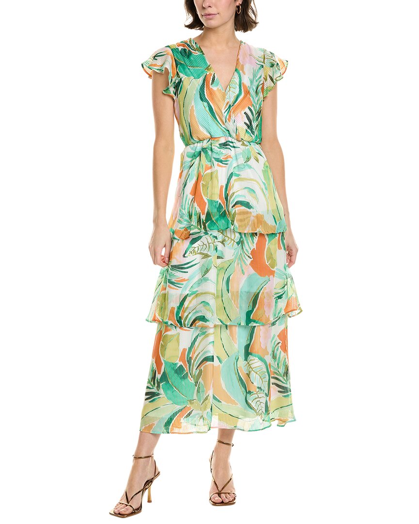 Длинное платье Julia Jordan в полоску из сатина, зеленый
Длинное платье Julia Jordan в полоску из сатина, зеленый