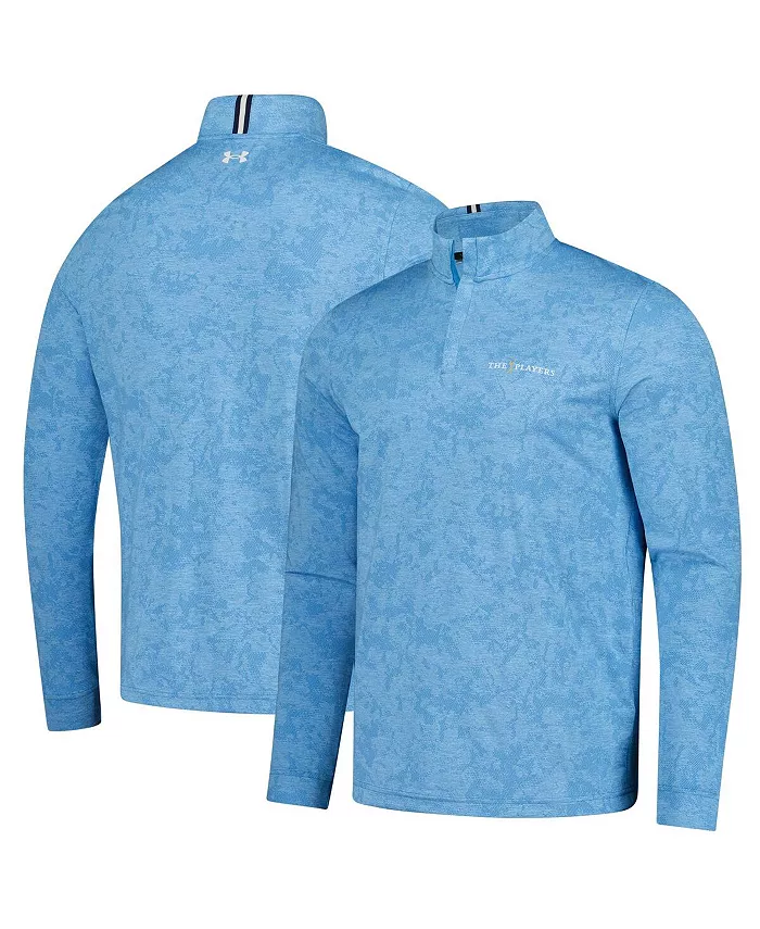 Мужская синяя жаккардовая толстовка THE PLAYERS Line Dye с застежкой-молнией на четверть длины Under Armour
Мужская синяя жаккардовая толстовка THE PLAYERS Line Dye с застежкой-молнией на четверть длины Under Armour