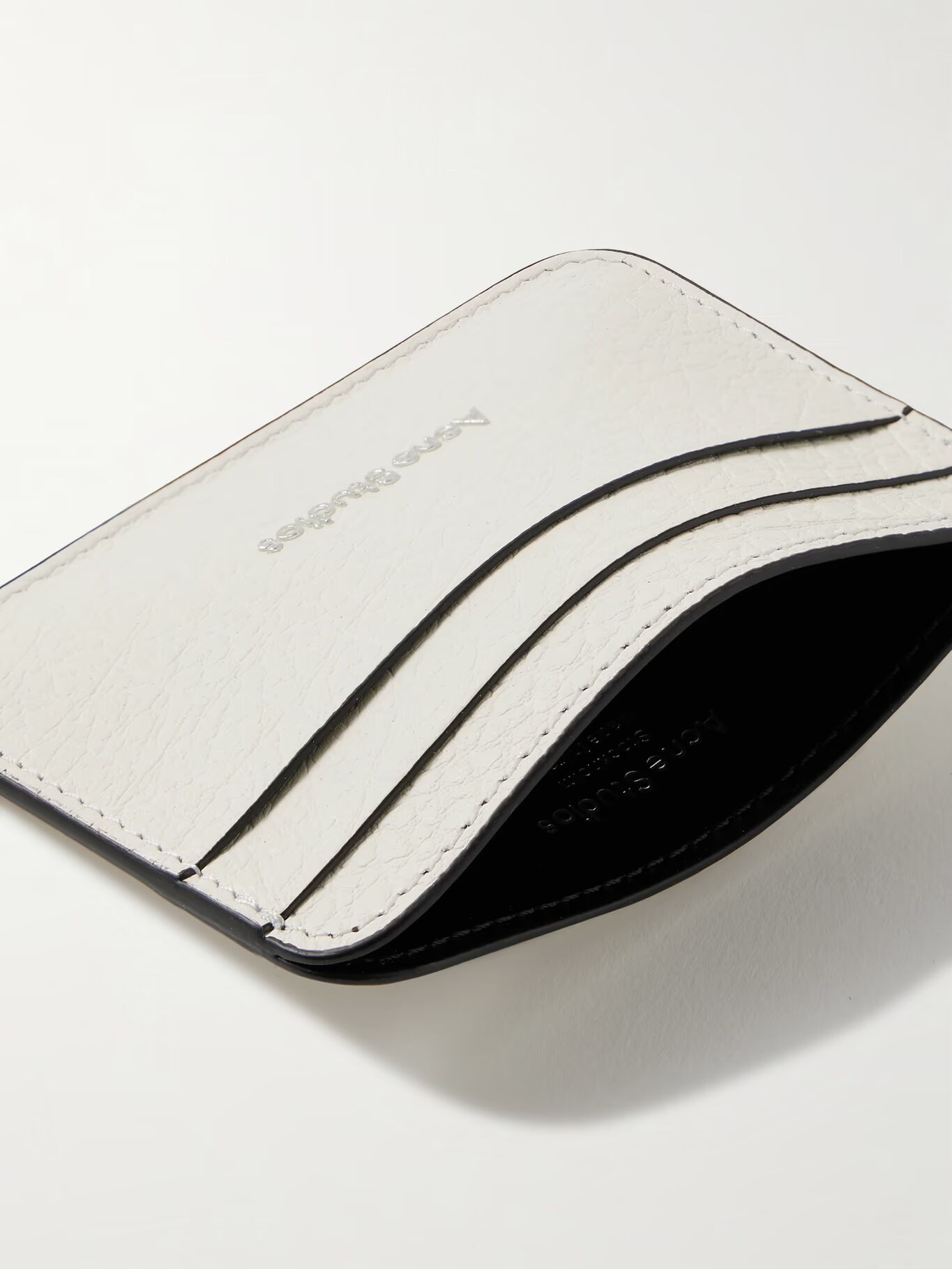 Визитница из натуральной кожи с логотипом ACNE STUDIOS, белый
Визитница из натуральной кожи с логотипом ACNE STUDIOS, белый