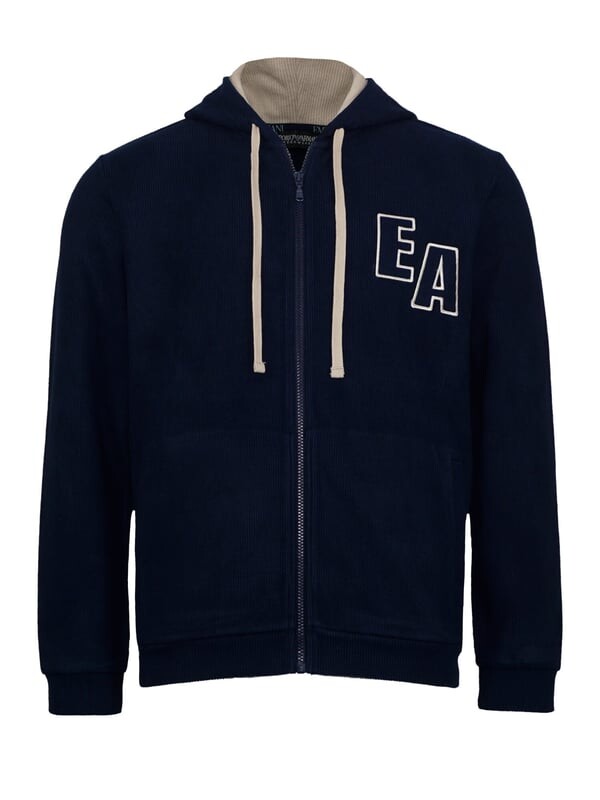 Пуловер с капюшоном Emporio Armani, синий
Пуловер с капюшоном Emporio Armani, синий