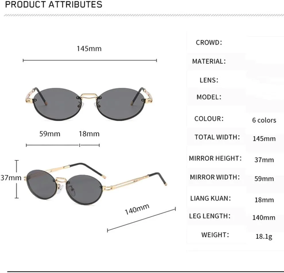 Модные коричневые круглые овальные солнцезащитные очки без оправы для женщин, ретро-очки, мужские солнцезащитные очки с защитой от УФ-излучения UV400 TKKTLLT, C4
Модные коричневые круглые овальные солнцезащитные очки без оправы для женщин, ретро-очки, мужские солнцезащитные очки с защитой от УФ-излучения UV400 TKKTLLT, C4