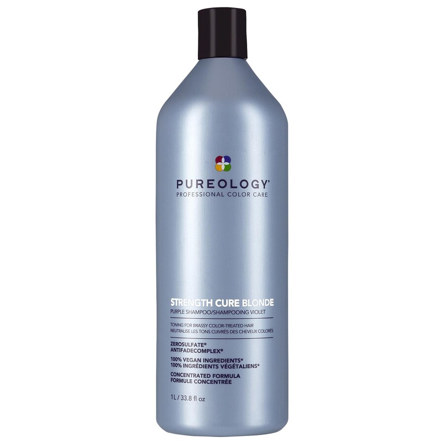 Шампунь Strength Cure Blonde Purple Pureology, 33.8 fl oz/1000 mL
Шампунь Strength Cure Blonde Purple Pureology, 33.8 fl oz/1000 mL