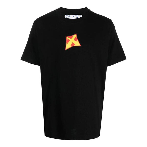 Футболка men's logo printing round neck pullover short sleeve black t-shirt Off-White, мультиколор
Футболка men's logo printing round neck pullover short sleeve black t-shirt Off-White, мультиколор