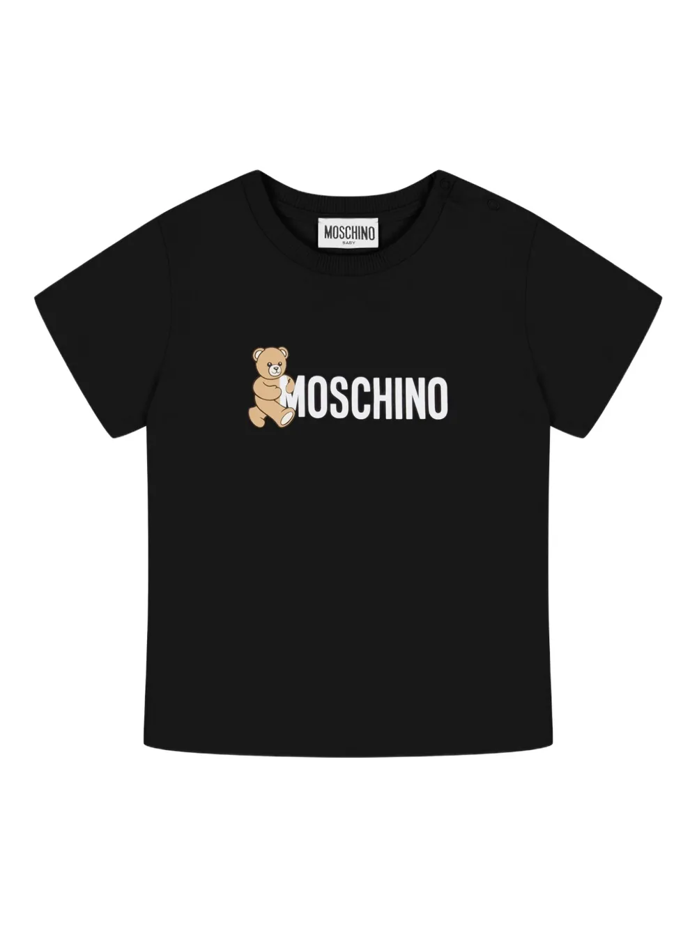 Футболка из хлопка с принтом плюшевого мишки Moschino Kids, черный
Футболка из хлопка с принтом плюшевого мишки Moschino Kids, черный