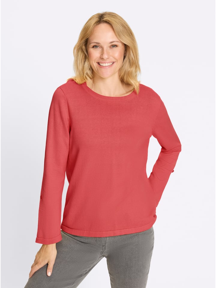 Свитер с рукавами 3/4 кораллового цвета Sieh an!
Свитер с рукавами 3/4 кораллового цвета Sieh an!