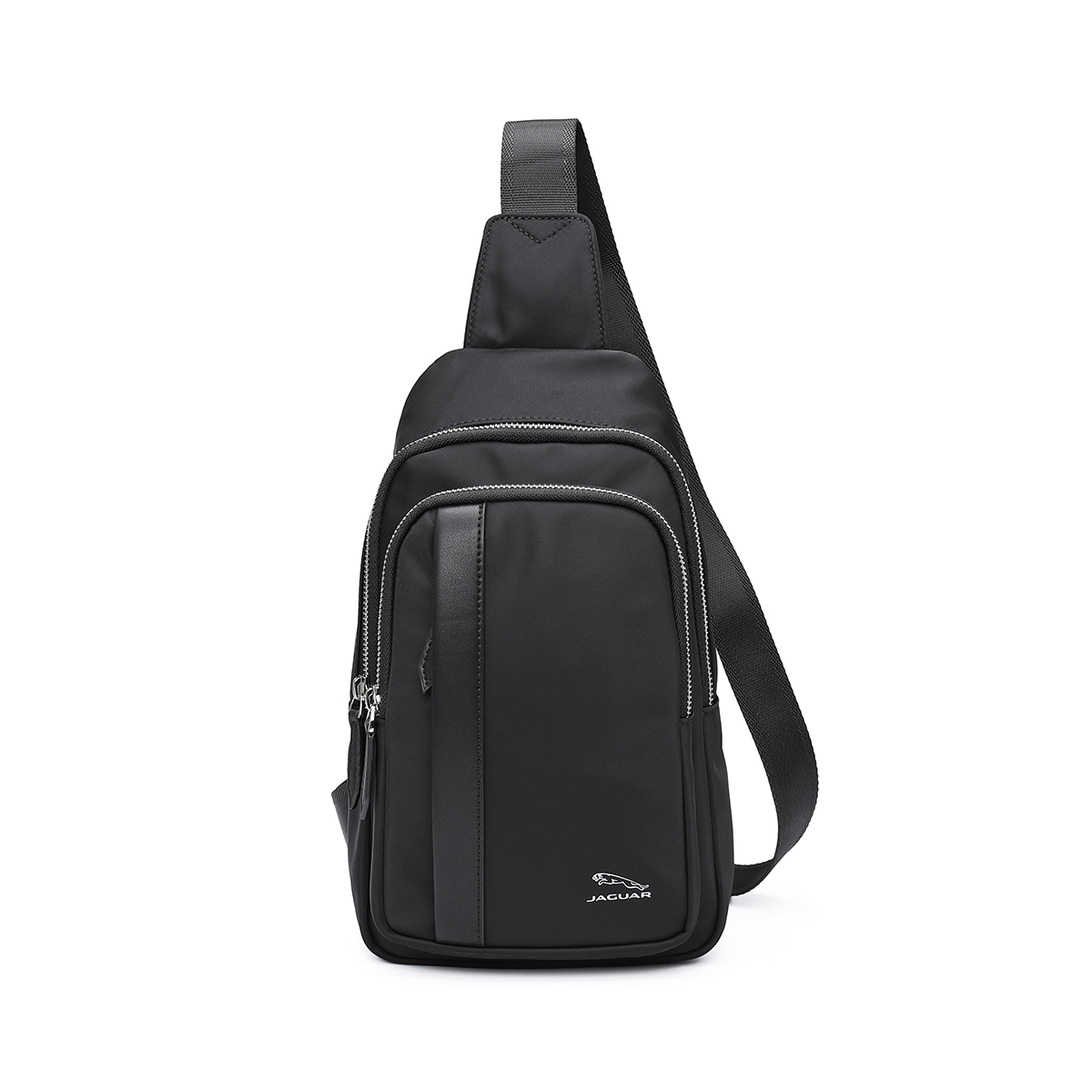 JAGUAR Тканевая сумка-слинг мужская черная, Black
JAGUAR Тканевая сумка-слинг мужская черная, Black