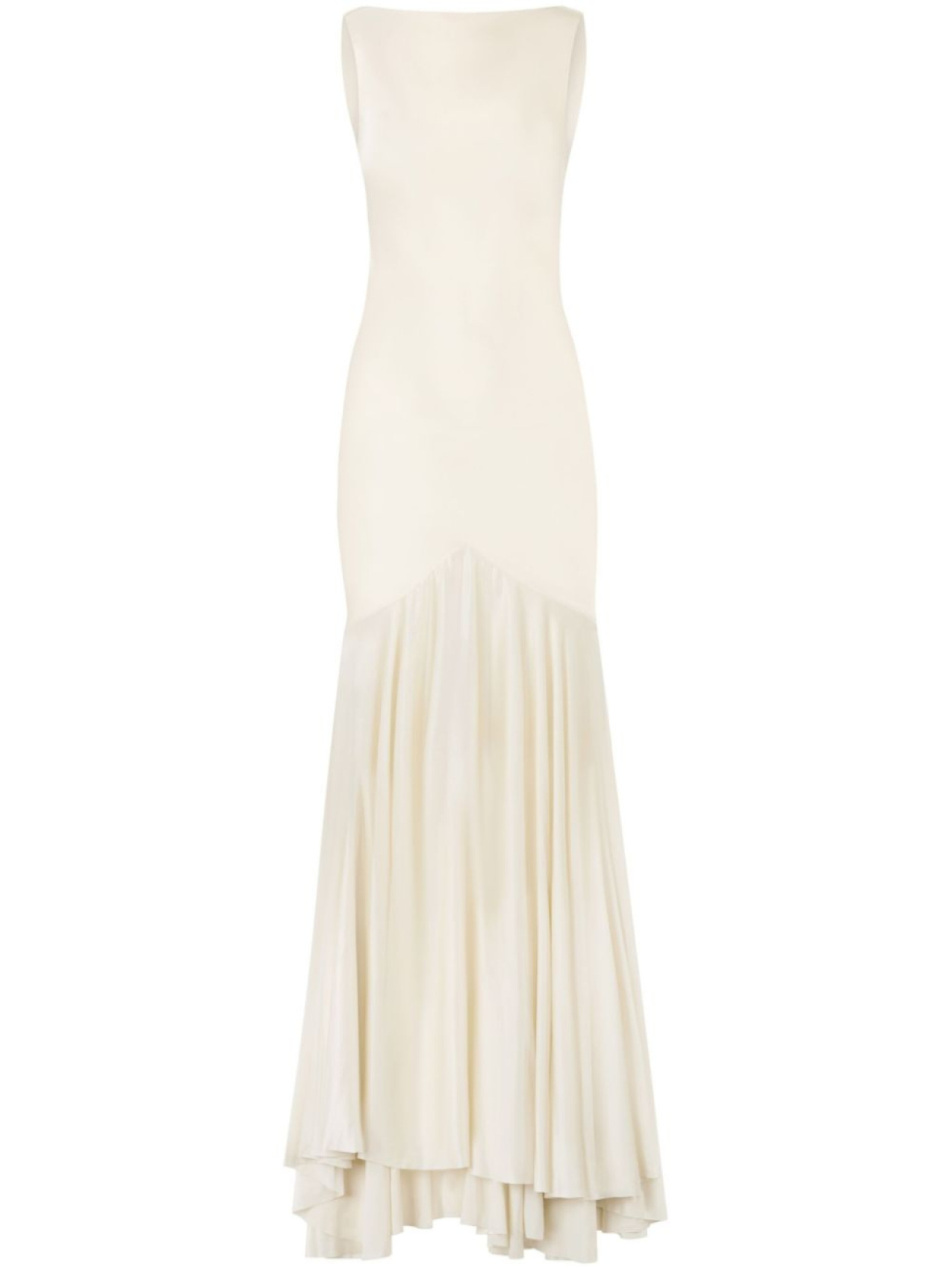 Nina Ricci атласное платье макси, нейтральный цвет
Nina Ricci атласное платье макси, нейтральный цвет