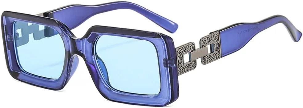 Женские солнцезащитные очки в винтажном стиле с металлической оправой, прямоугольной формы, ретро-очки для женщин, защита от ультрафиолета UV400 generic, Blue Blue
Женские солнцезащитные очки в винтажном стиле с металлической оправой, прямоугольной формы, ретро-очки для женщин, защита от ультрафиолета UV400 generic, Blue Blue