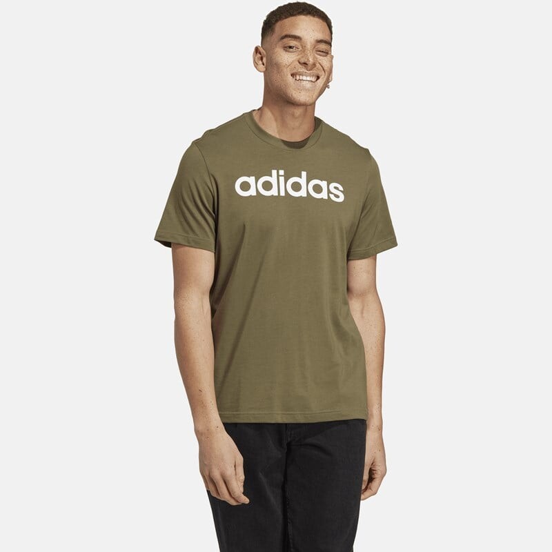Мужская футболка Essentials из одинарного джерси с линейной вышивкой логотипа Adidas, фиолетовый
Мужская футболка Essentials из одинарного джерси с линейной вышивкой логотипа Adidas, фиолетовый