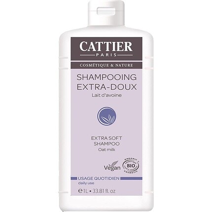 Cattier Extra Soft Шампунь для ежедневного использования 1л
Cattier Extra Soft Шампунь для ежедневного использования 1л