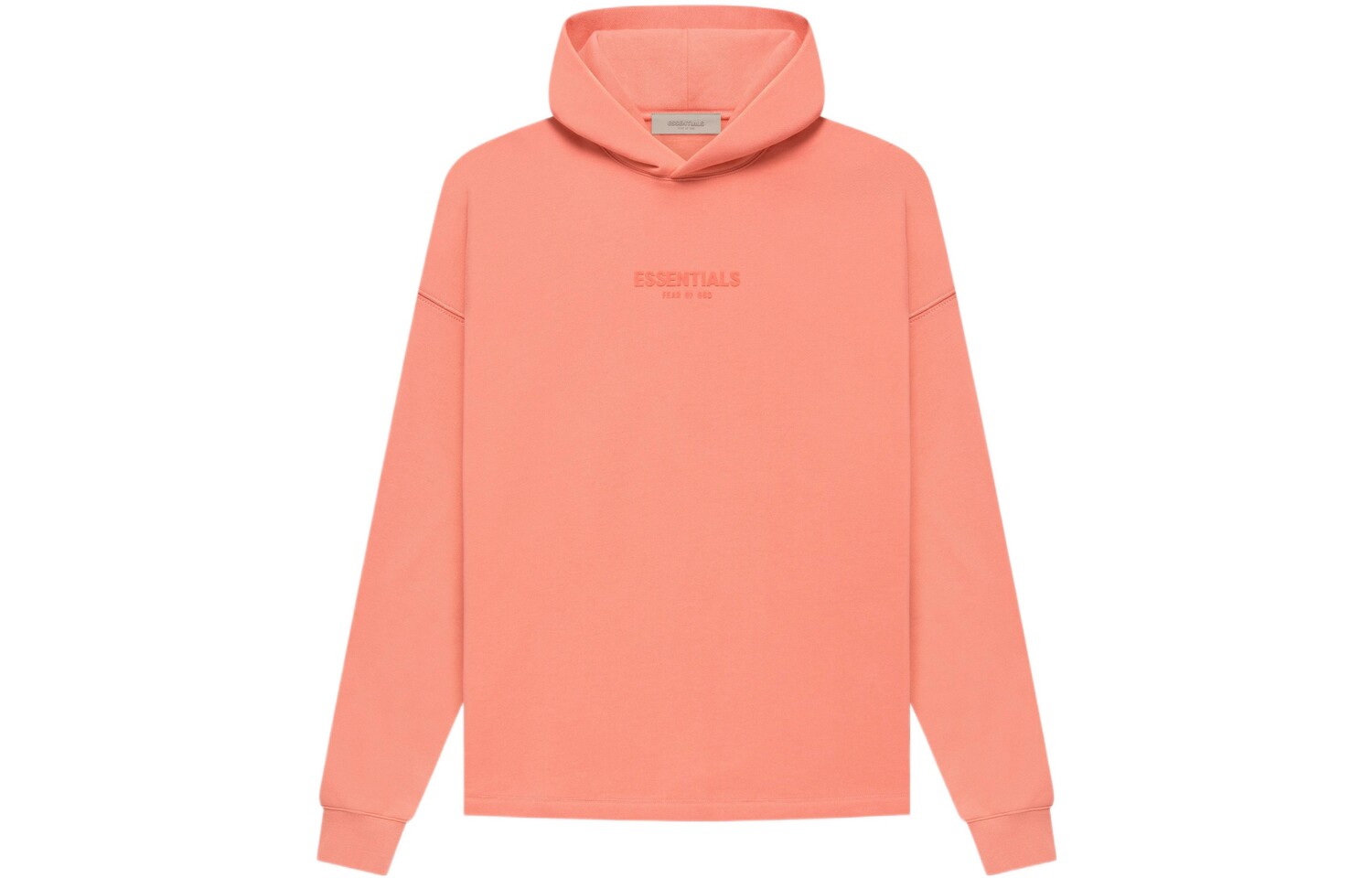 Мужская толстовка Fear of God Essentials, кораллово-красный
Мужская толстовка Fear of God Essentials, кораллово-красный