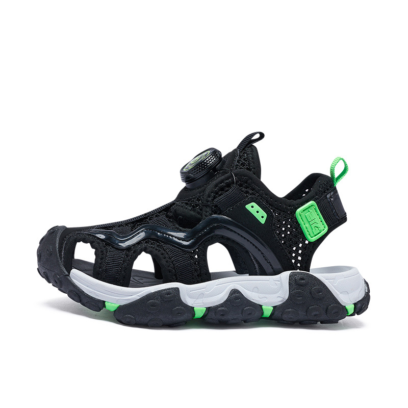 Детские сандалии с противоскользящей подошвой для детей 3-7 лет BIG WASP, черный зеленый
Детские сандалии с противоскользящей подошвой для детей 3-7 лет BIG WASP, черный зеленый