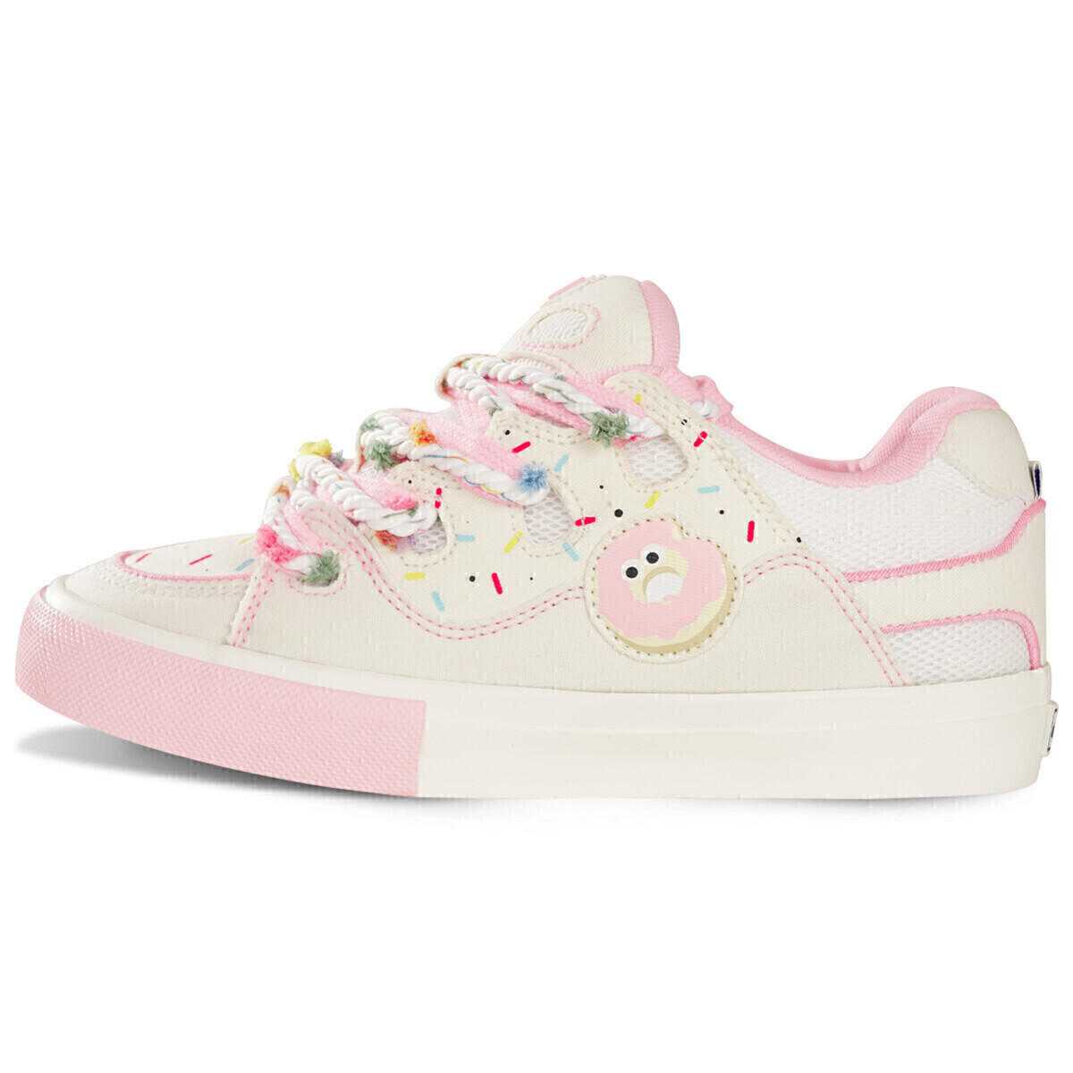 Кеды, скейтборд обувь унисекс низкий верх бежевый/розовый Ollieskate
Кеды, скейтборд обувь унисекс низкий верх бежевый/розовый Ollieskate