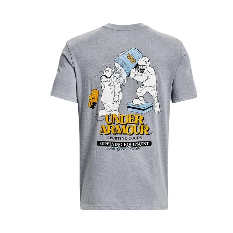 Футболка мужская серая Under Armour, серый
Футболка мужская серая Under Armour, серый