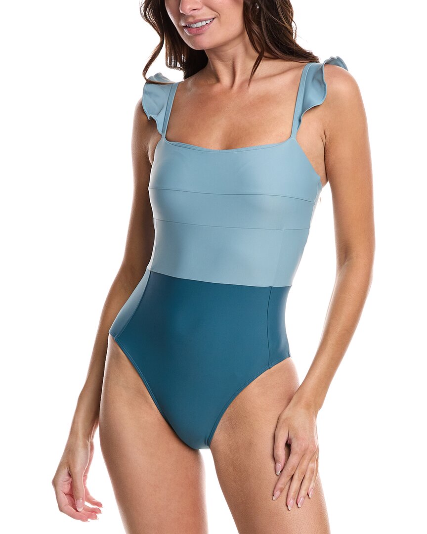 Summersalt The Ruffle Oasis Купальник слитный, синий
Summersalt The Ruffle Oasis Купальник слитный, синий