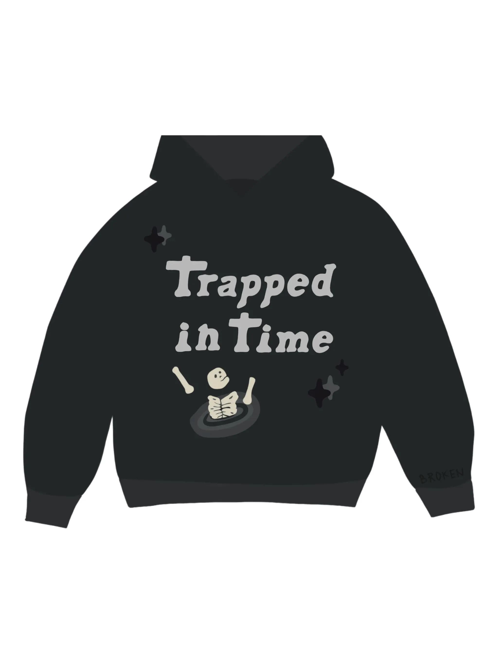 Худи Trapped in Time Broken Planet, черный
Худи Trapped in Time Broken Planet, черный