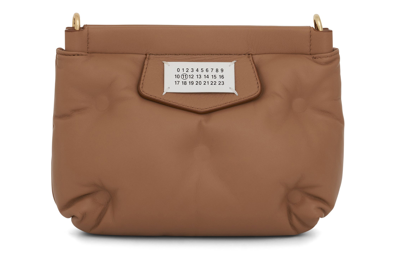 Maison Margiela Кожаная сумка через плечо женская коричневая 
Maison Margiela Кожаная сумка через плечо женская коричневая