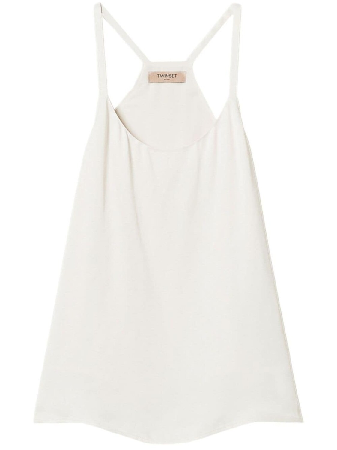 Атласный топ TWINSET, белый
Атласный топ TWINSET, белый