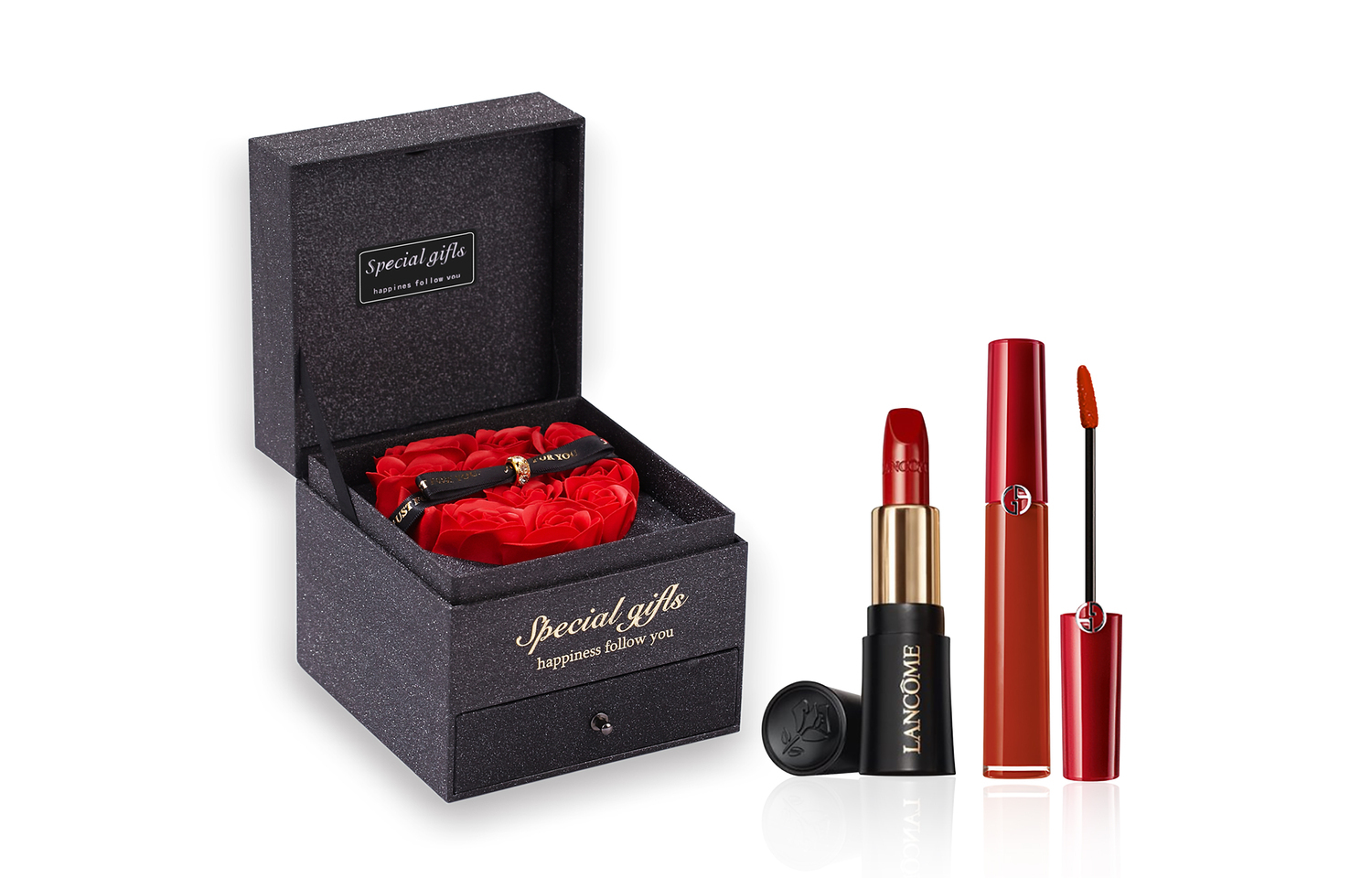 GIORGIO ARMANI Красный тонкий тюбик блеск для губ наборы для женщин
GIORGIO ARMANI Красный тонкий тюбик блеск для губ наборы для женщин