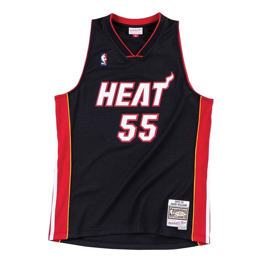 Джерси Mitchell & Ness x NBA Miami Heat Road 2005-06 Swingman Jersey 'Jason Williams 55', черный
Джерси Mitchell & Ness x NBA Miami Heat Road 2005-06 Swingman Jersey 'Jason Williams 55', черный