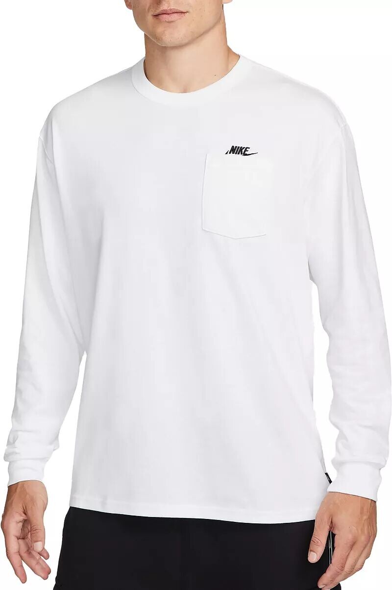 Мужская футболка с длинными рукавами и карманами Nike Sportswear Premium Essentials, белый
Мужская футболка с длинными рукавами и карманами Nike Sportswear Premium Essentials, белый