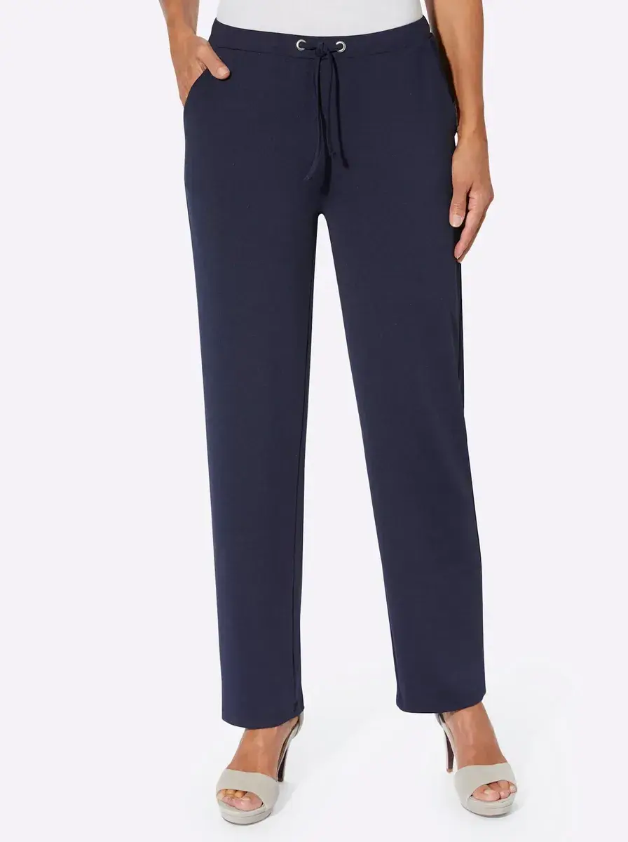 Женские брюки из джерси Lady, цвет морской волны
Женские брюки из джерси Lady, цвет морской волны