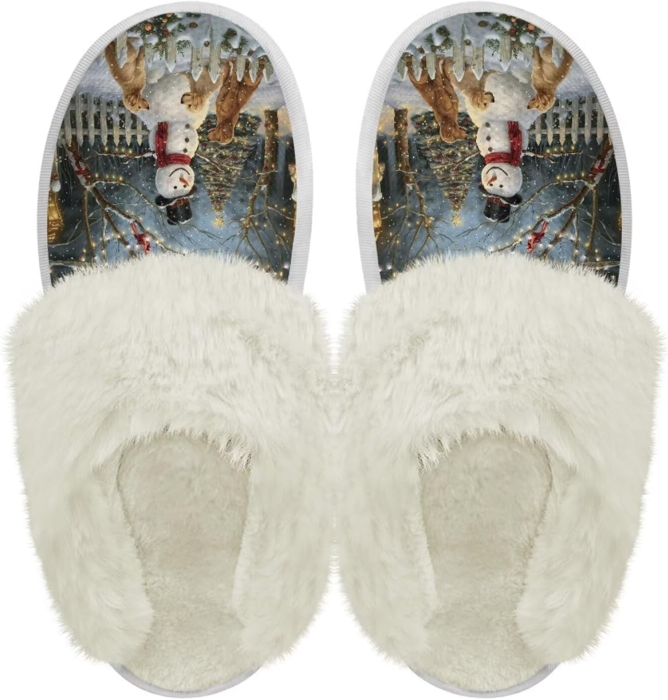 Хлопковые тапочки PJHEQOXE с пушистыми краями, домашние тапочки для дома и улицы, хлопковые тапочки унисекс, Snowman Dog
Хлопковые тапочки PJHEQOXE с пушистыми краями, домашние тапочки для дома и улицы, хлопковые тапочки унисекс, Snowman Dog