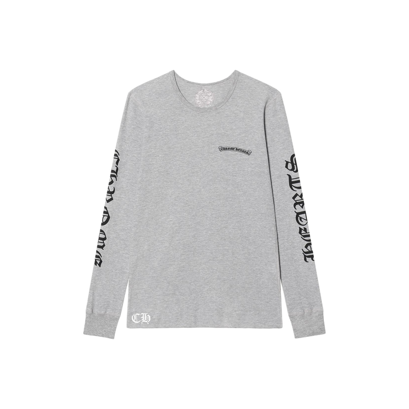 Футболка термо с длинным рукавом и логотипом Scroll Chrome Hearts, серый
Футболка термо с длинным рукавом и логотипом Scroll Chrome Hearts, серый