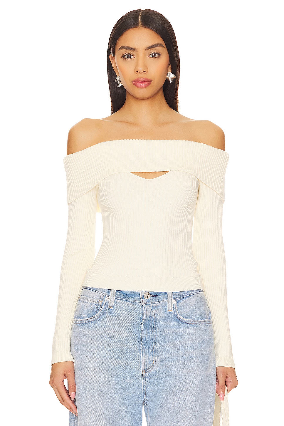 Свитер эйнсли Astr The Label, белый
Свитер эйнсли Astr The Label, белый