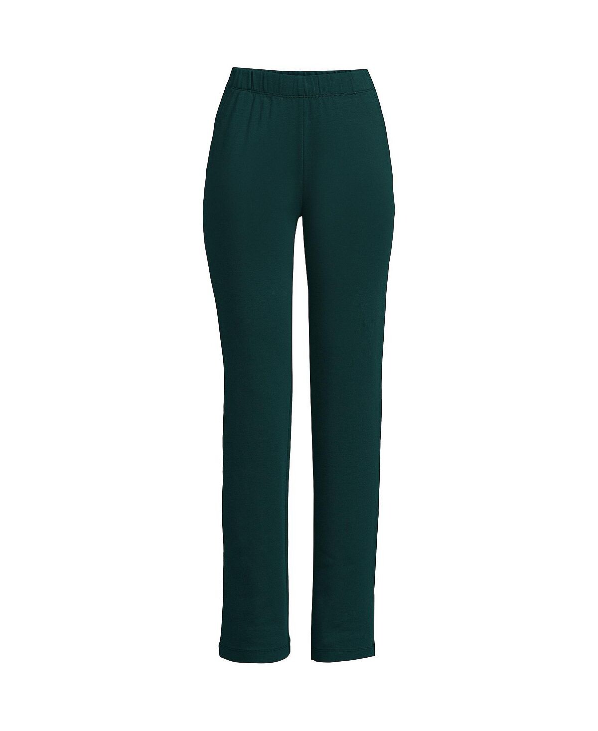 Женские спортивные трикотажные брюки с высокой посадкой и эластичной резинкой на талии Lands' End
Женские спортивные трикотажные брюки с высокой посадкой и эластичной резинкой на талии Lands' End