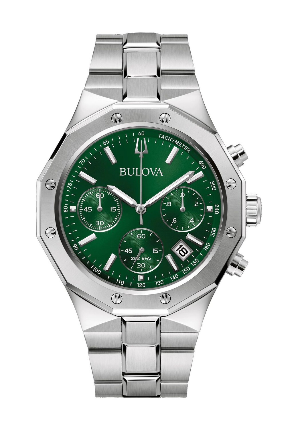 Мужской хронограф 96Б409 BULOVA, зеленый
Мужской хронограф 96Б409 BULOVA, зеленый