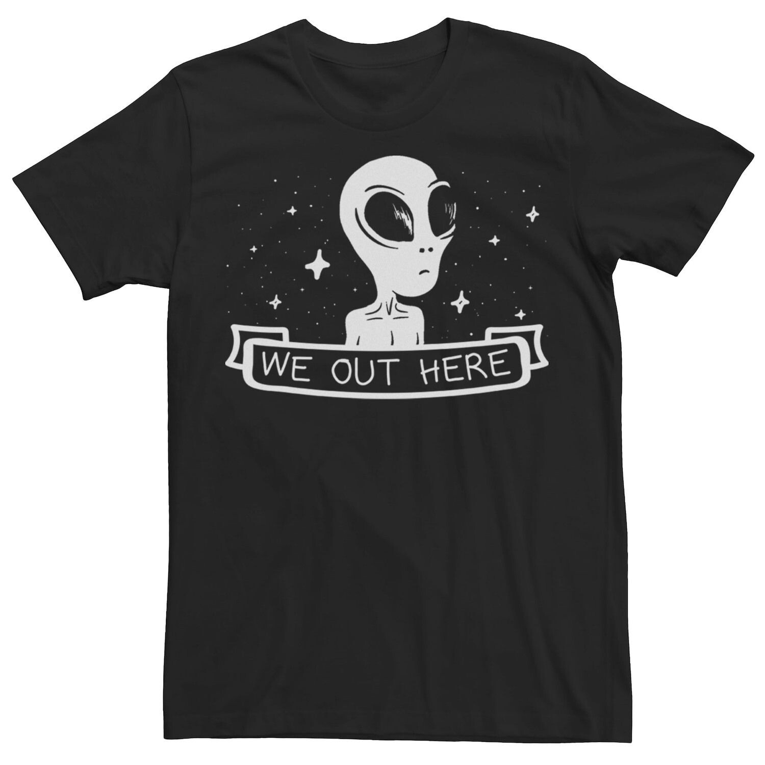 Мужская модная футболка We Out Here Alien Licensed Character
Мужская модная футболка We Out Here Alien Licensed Character
