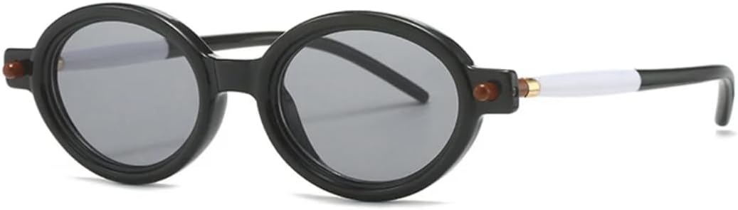 Солнцезащитные очки для мужчин и женщин - защита UV400 - овальные, двухцветные, светло-серые, с заклепками, для занятий спортом на открытом воздухе и вождения DSVIGF, Black Light Gray
Солнцезащитные очки для мужчин и женщин - защита UV400 - овальные, двухцветные, светло-серые, с заклепками, для занятий спортом на открытом воздухе и вождения DSVIGF, Black Light Gray