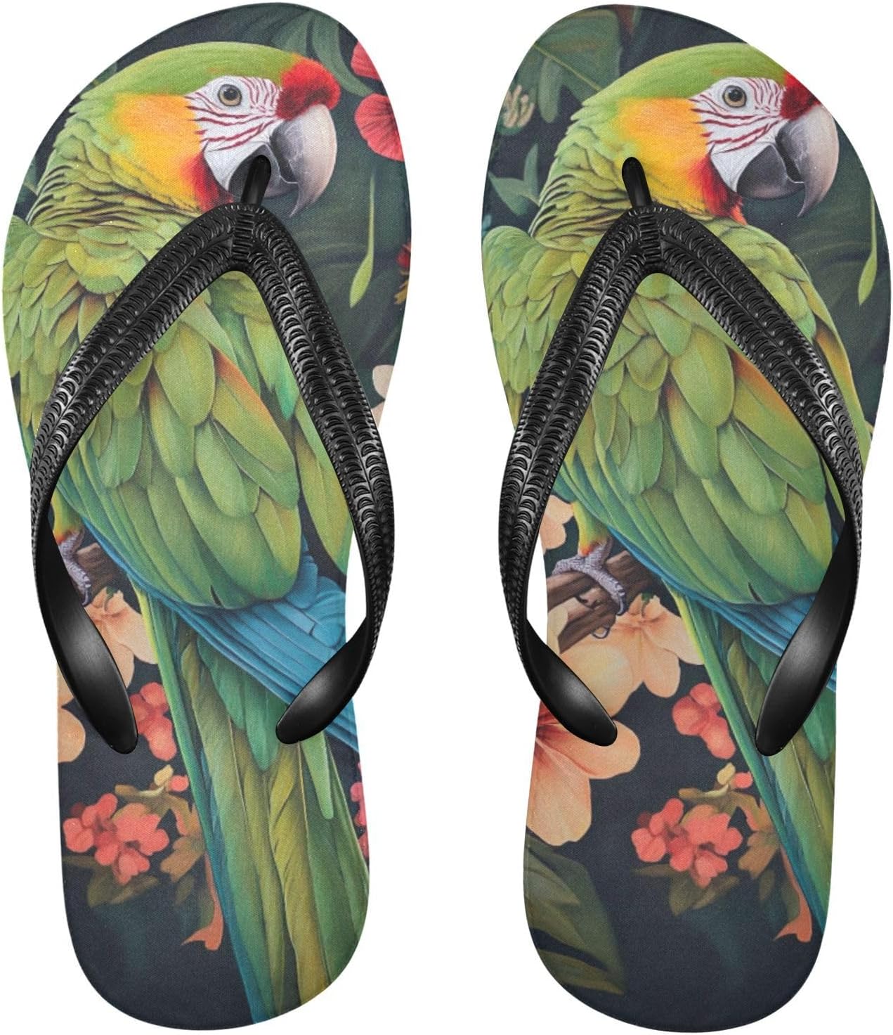 Вьетнамки с ярко-зеленым попугаем и цветами, пляжные летние повседневные сандалии для женщин и мужчин, тапочки для душа 20858649 Kfbe
Вьетнамки с ярко-зеленым попугаем и цветами, пляжные летние повседневные сандалии для женщин и мужчин, тапочки для душа 20858649 Kfbe