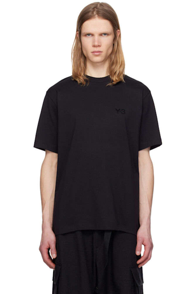Черная футболка с коротким рукавом Y-3
Черная футболка с коротким рукавом Y-3