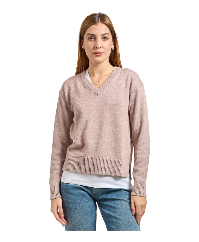 Розовый свитер с V-образным вырезом Adine K-Way, розовый
Розовый свитер с V-образным вырезом Adine K-Way, розовый