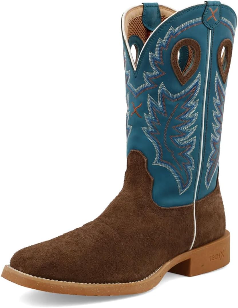 Мужские сапоги Twisted X Top Hand высотой 30 см, синий/шоколадный
Мужские сапоги Twisted X Top Hand высотой 30 см, синий/шоколадный