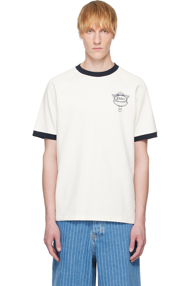 Футболка пике с забавным принтом' t-shirt Drôle De Monsieur, цвет off-white
Футболка пике с забавным принтом' t-shirt Drôle De Monsieur, цвет off-white