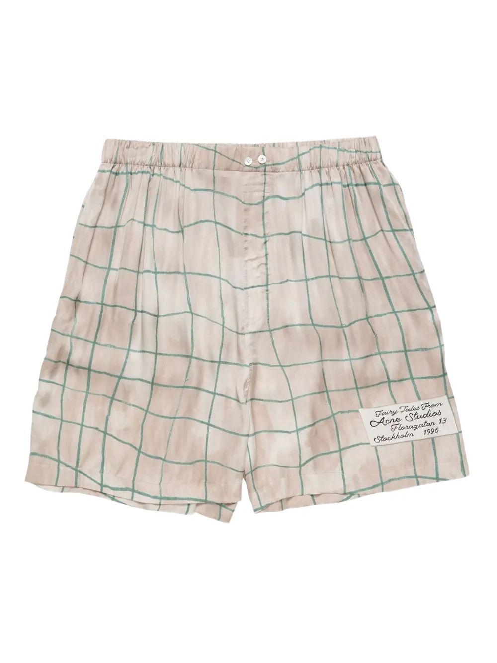 Шорты в клетку Acne Studios, розовый
Шорты в клетку Acne Studios, розовый