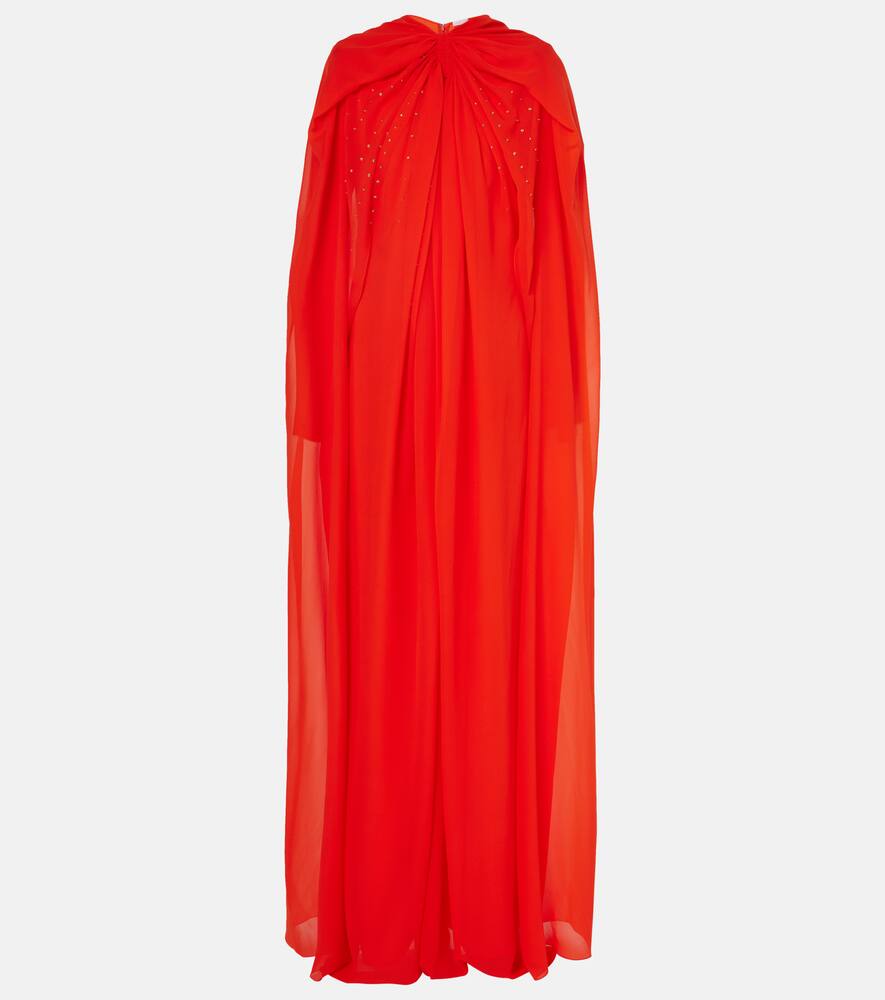 Платье из шелка с капюшоном и декором Givenchy, Orange
Платье из шелка с капюшоном и декором Givenchy, Orange