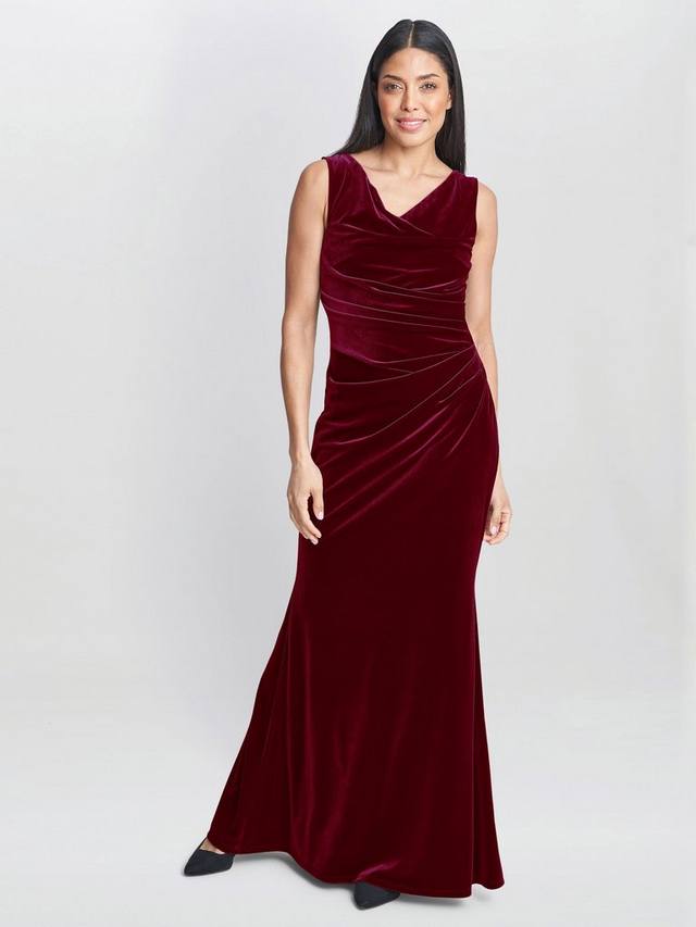 Платье макси Selena из бархата Gina Bacconi, Wine
Платье макси Selena из бархата Gina Bacconi, Wine