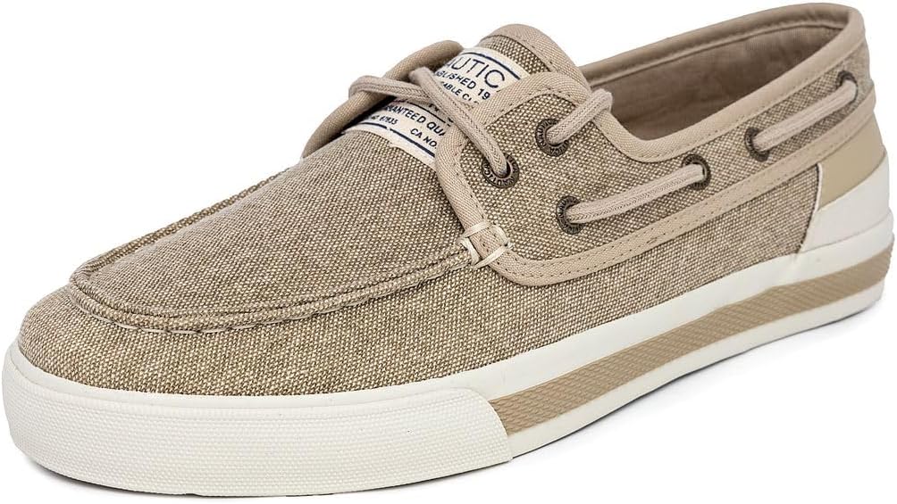 Мужские повседневные топсайдеры Nautica, лоферы с мок-ноу и мягкой стелькой, кроссовки в морском стиле, Natural-jempol
Мужские повседневные топсайдеры Nautica, лоферы с мок-ноу и мягкой стелькой, кроссовки в морском стиле, Natural-jempol