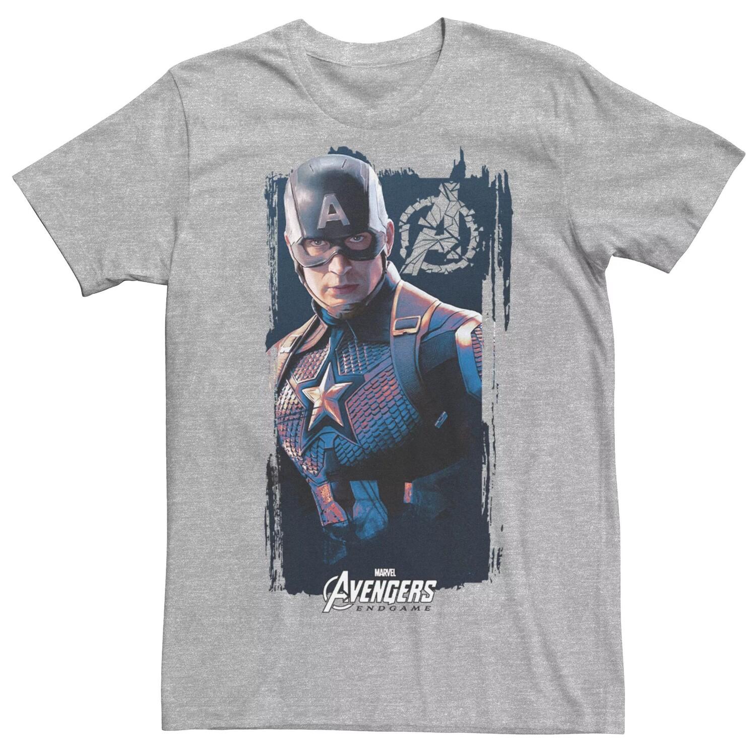 Мужская футболка с плакатом «Марвел Мстители: Финал» и «Капитан Америка» Licensed Character
Мужская футболка с плакатом «Марвел Мстители: Финал» и «Капитан Америка» Licensed Character