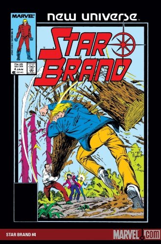New Universe Star Brand # 4 January 1986 (Marvel Comics)
New Universe Star Brand # 4 January 1986 (Marvel Comics)