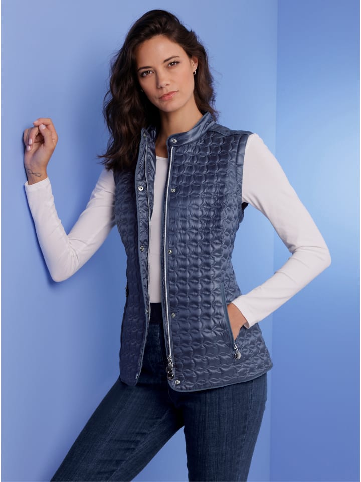 Creation L Легкая пуховая куртка дымчато-синего цвета
Creation L Легкая пуховая куртка дымчато-синего цвета